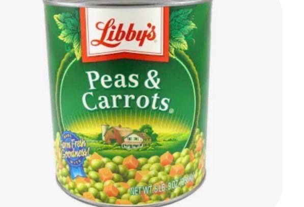 Libby’s peas & carrot