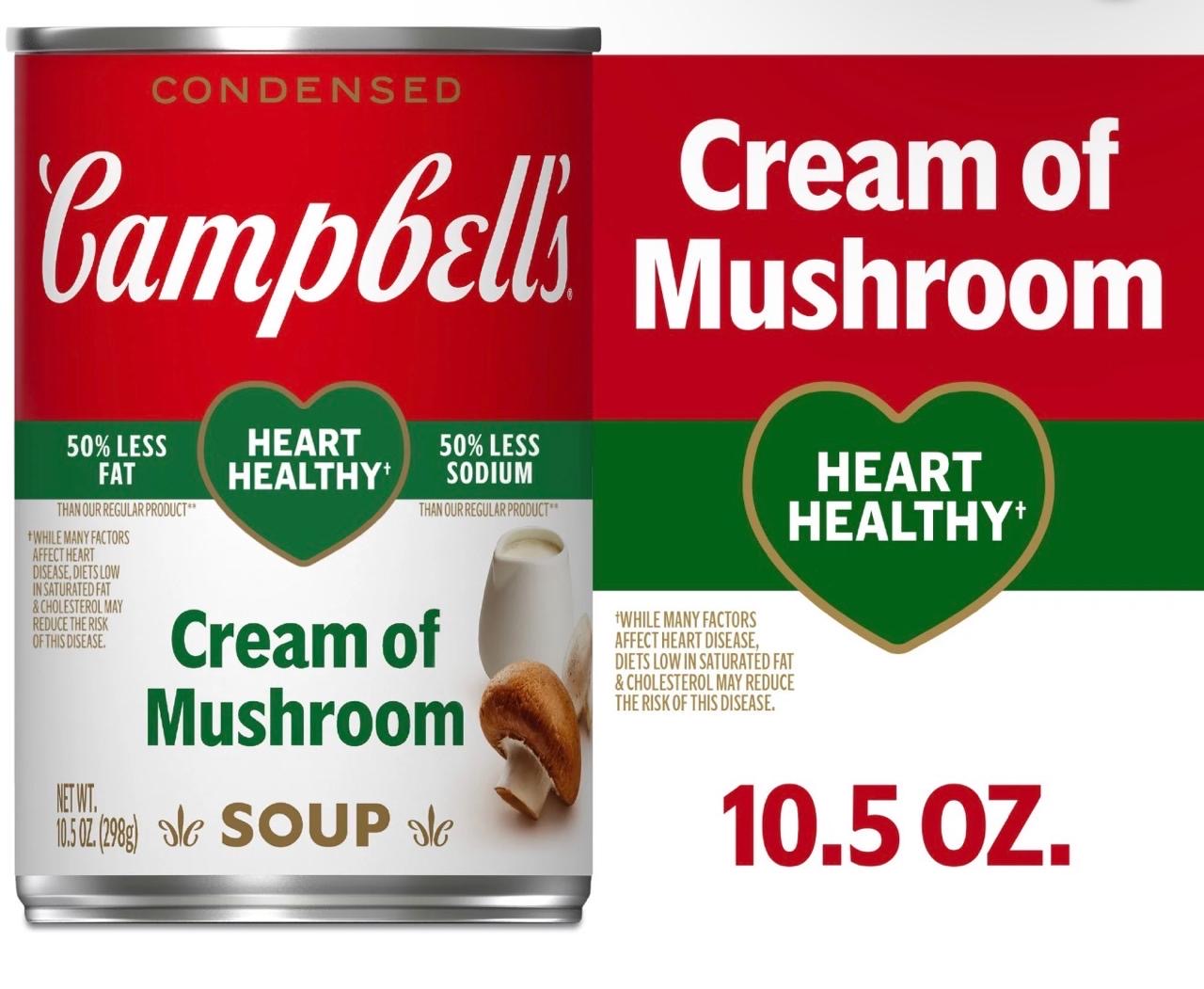 Campbells mashroom soup